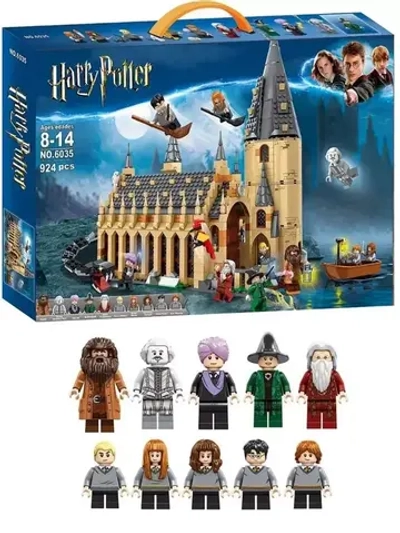 Конструктор Гарри Поттер Большой зал Хогвартса 924 дет 6035