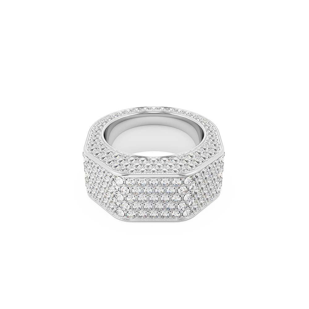 DEXTERA:RING OCT FULL PAVE CRE/RHS 60