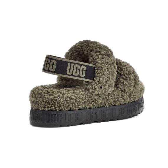 Ugg Fluff 'Olive Green'