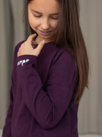 Лонгслив (Баклажан) Basics