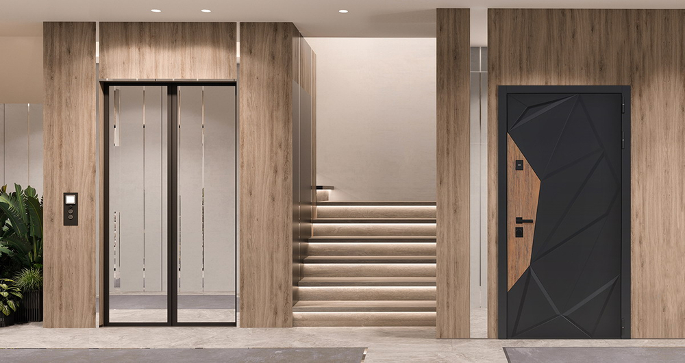 Стальная дверь "Макс 3D" (адаптивная замковая часть). Заказная модель.