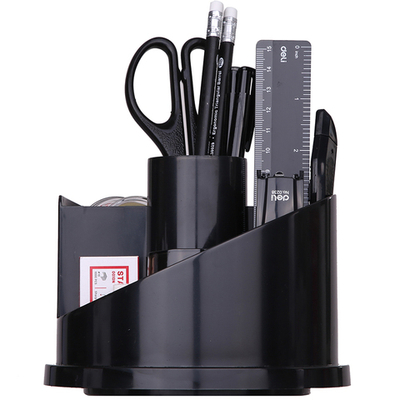 Настольный набор DELI "E38251A", 17 предметов, черный