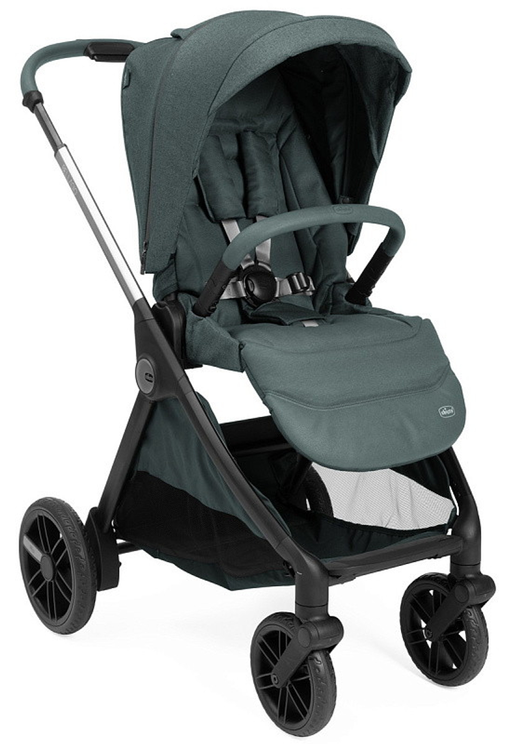 Коляска Chicco Bellagio 3 в 1 с автокреслом Kory Plus Lunar Rock Fir Tree