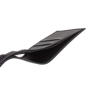 Портмоне мужское Carre из кожи теленка, черного цвета