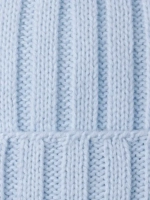 Шапка с ушками вязаная демисезонная