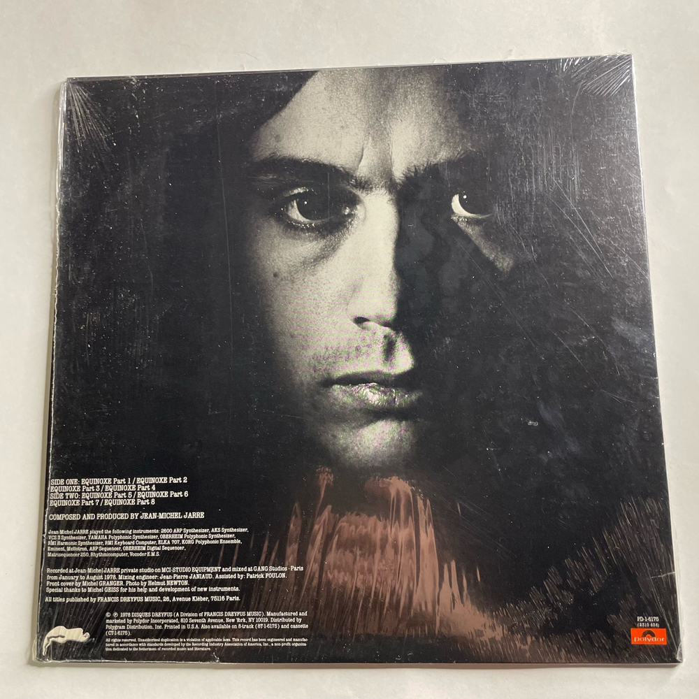 Винтажная виниловая пластинка LP Jean Michel Jarre Equinoxe (США 1978)