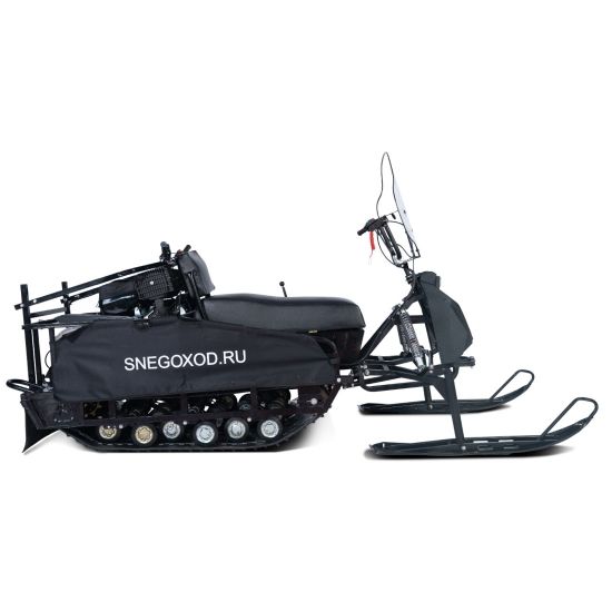 Мотобуксировщик "БУРЛАК-М" ЭКСПЕДИТОР RK (17 л.с.) + лыжный модуль