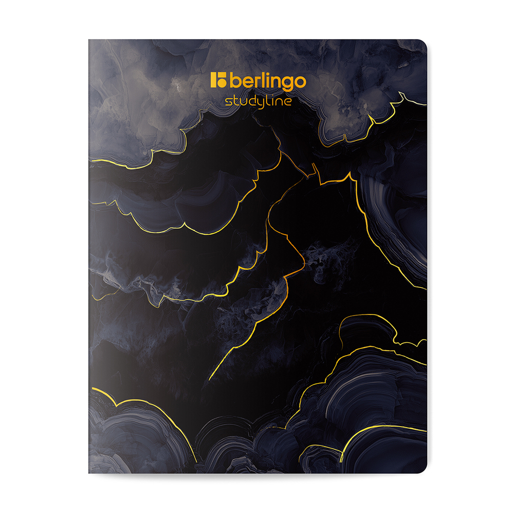 Тетрадь 48л., A5, клетка Berlingo "Golden Shade", 80г/м2, софт-тач, ассорти CBs_48S22