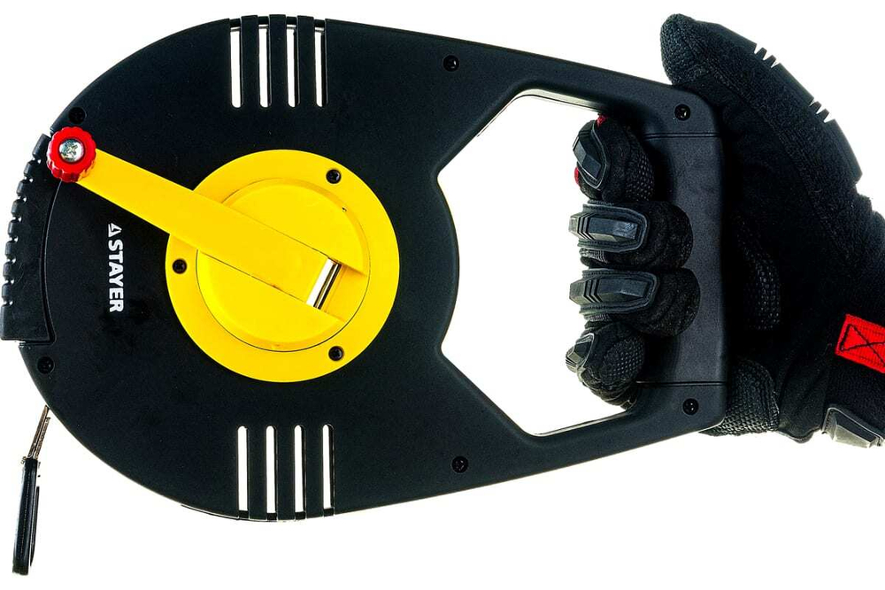 Мерная геодезийная лента 50 м х 13 мм RACER STAYER 2-34186-050