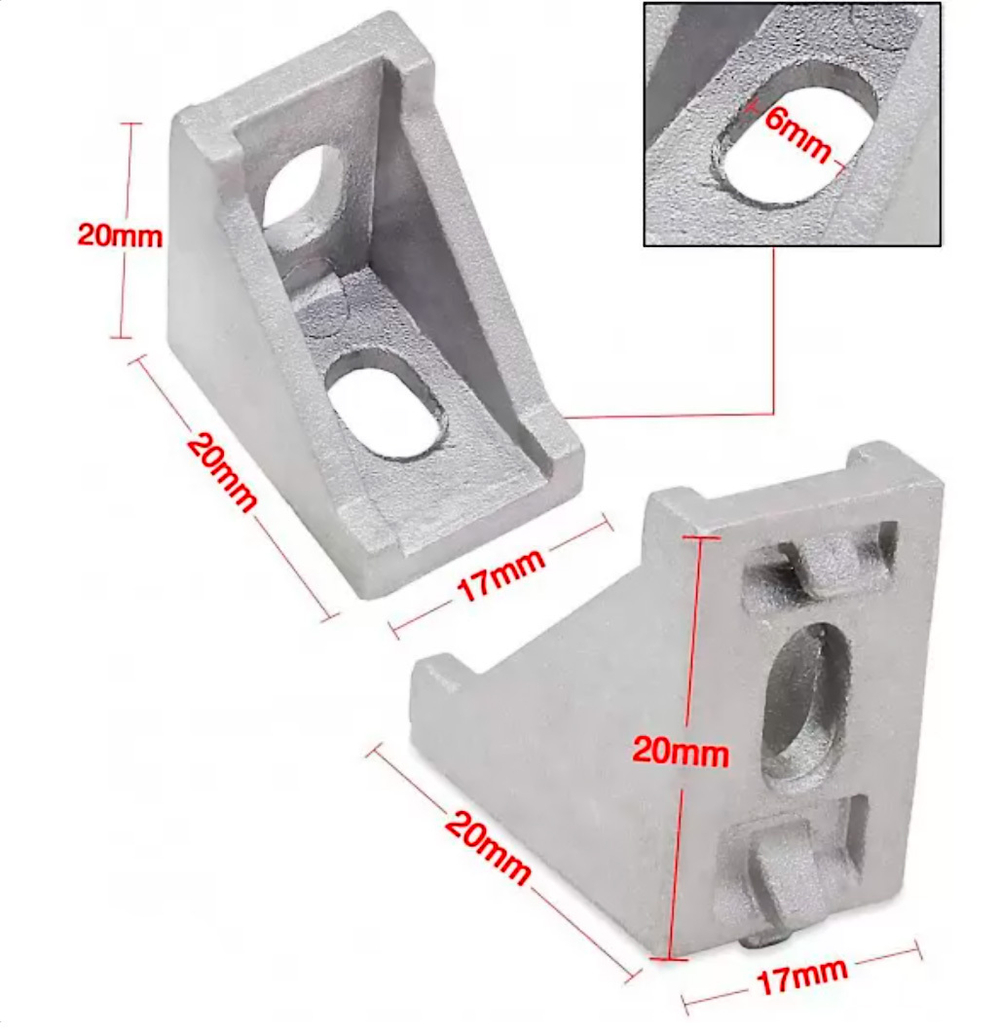 Угол соединительный 20 х 20