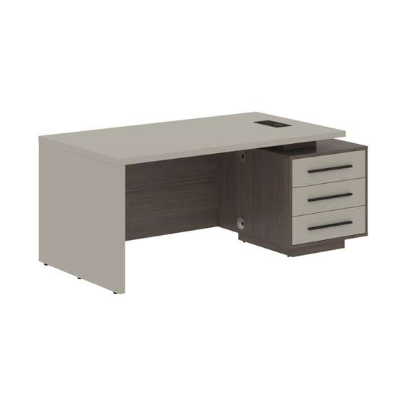 Стол руководителя с тумбой VCT 1890(R)  1800х900х750 VELION