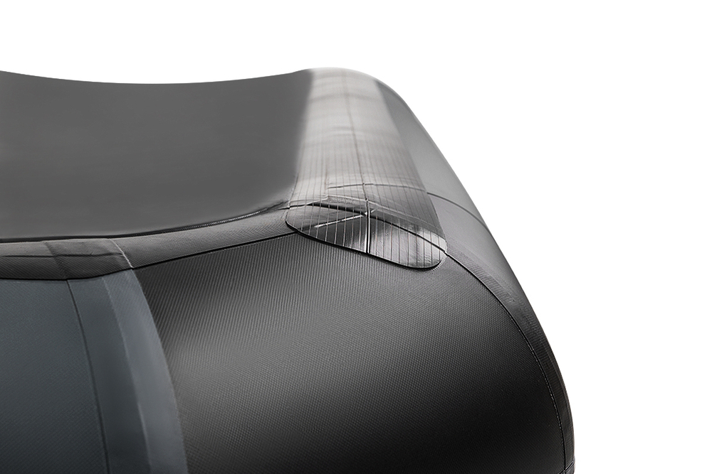 YACHTMAN-260 М (Яхтман) графит-черный (лодка ПВХ с усилением)