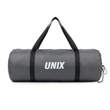 Матрас самонадувающийся UNIX Camp 195х140х10 см серый