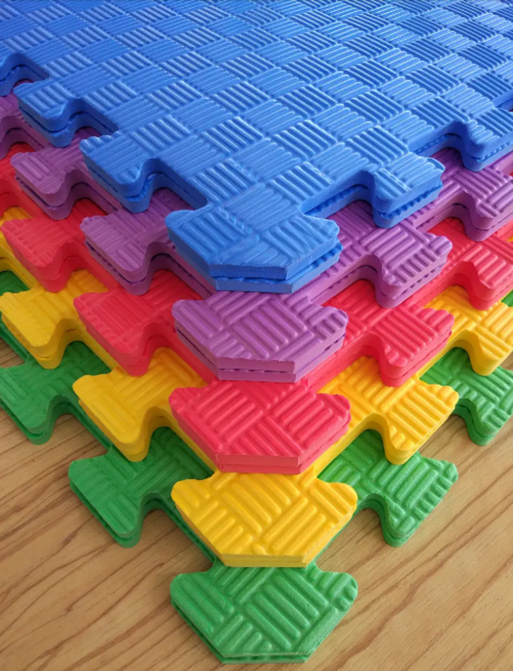 Будо-мат (татами) BABYPUZZ (1 плита 100x100x2,5см, 1кв.м./уп) "Фиолетовый"