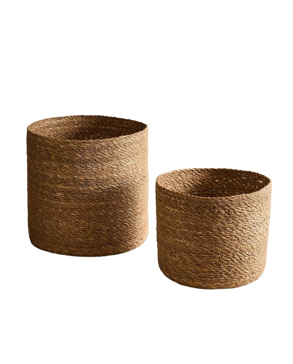 Zara Home Корзина из морской травы, цвет бежевый, 26 см