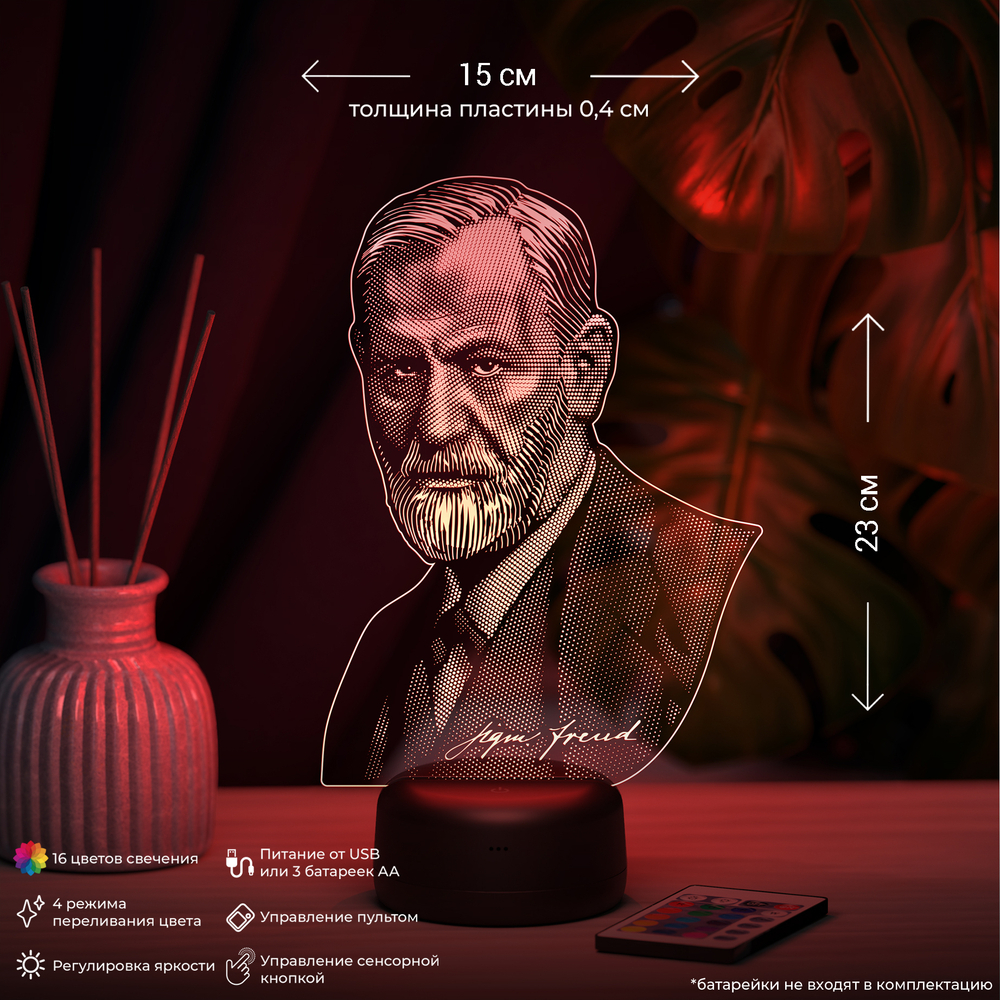 Ночник "Зигмунд Фрейд"
