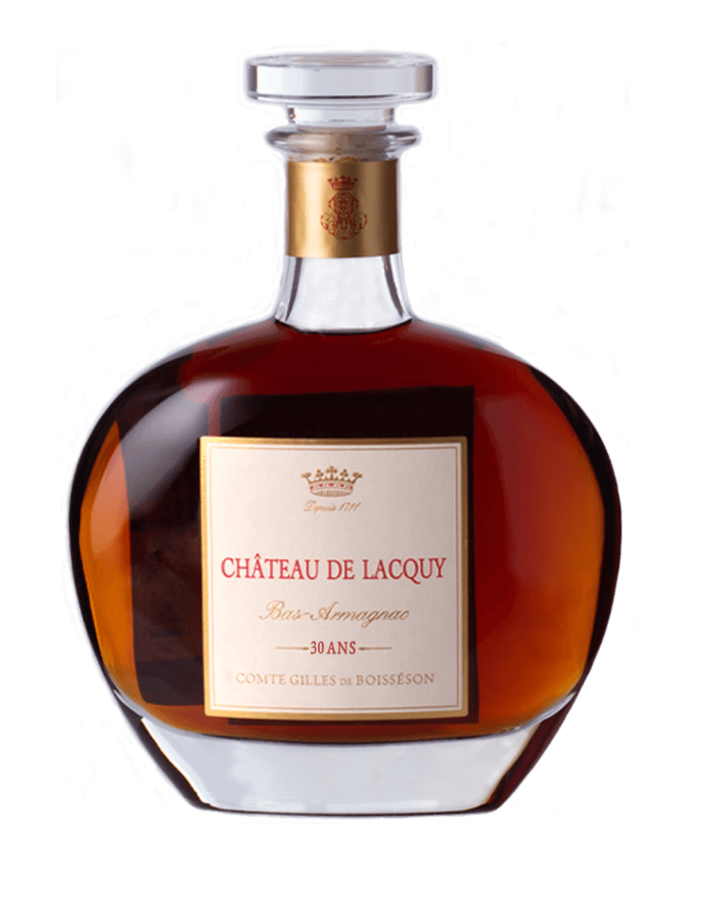 Chateau de Lacquy, Bas-Armagnac 30 ans carafe g.b.