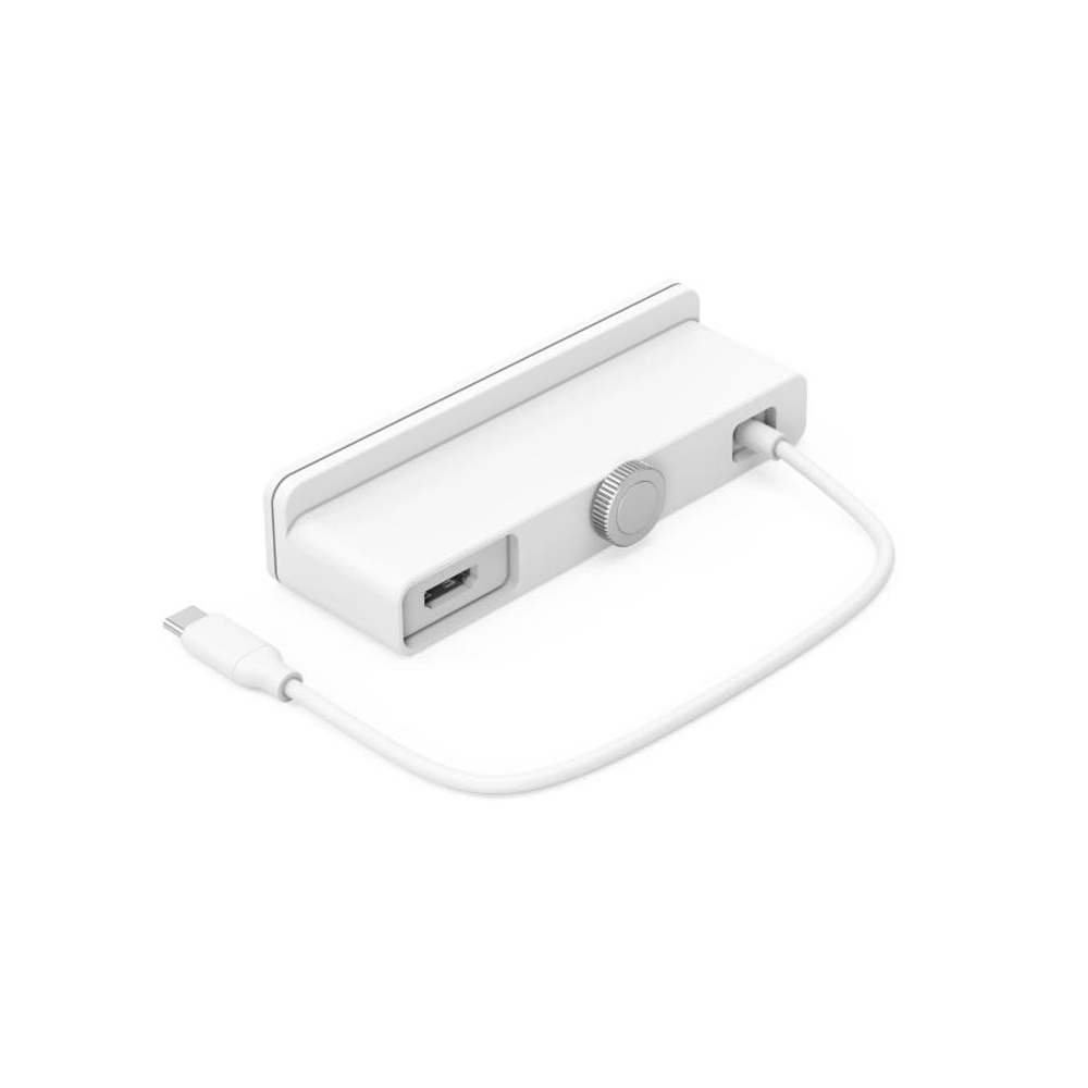USB-Хаб HYPER HyperDrive (USB-C) для iMac 24" (2021 и новее) (HD34A8) Подключение: встроенный кабель USB-C. Порты: USB-C, 2 USB-A 3.2 Gen 1, microSD UHS-I, SD UHS-I, HDMI (до 4K 60 Гц)