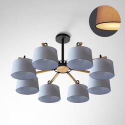 Потолочная Люстра Even 8 Gray By Imperiumloft