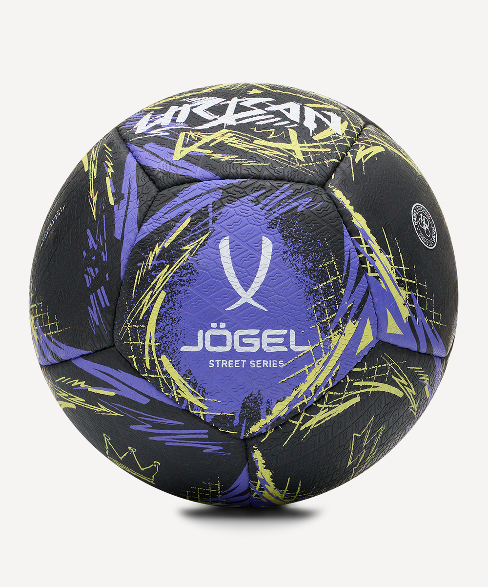 Мяч футбольный JÖGEL Urban №5, черный