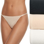 Классические трусики-стринги (Размер: M-L) (Цвет: черный)