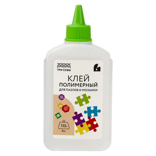 Клей для пазлов и алмазной мозаики ТРИ СОВЫ, 115г КЛПМ_57309