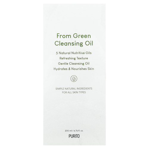 Purito, Из зеленого очищающего масла, 200 мл (6,76 жидк. унц.)
