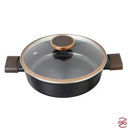 Жаровня со стеклянной крышкой Neoflam Noblesse 2,7 л, 24 см (индукция)