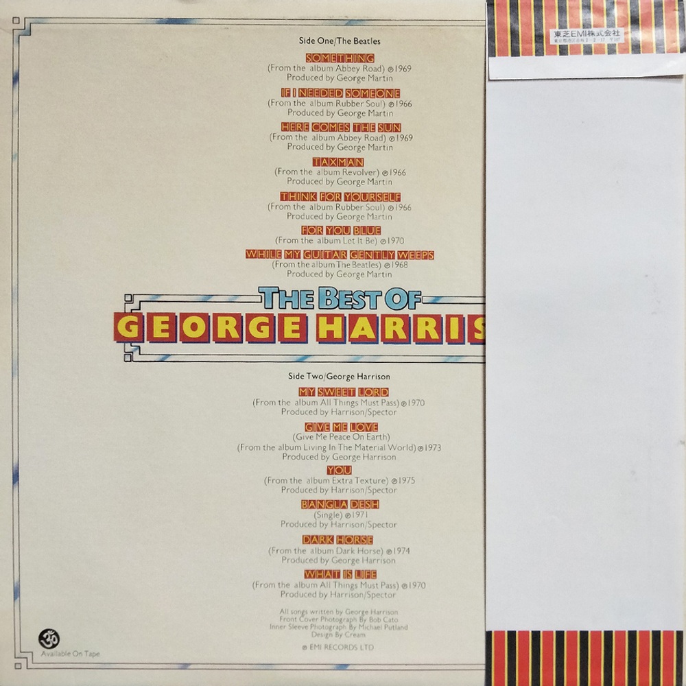 George Harrison / The Best Of George Harrison (LP)