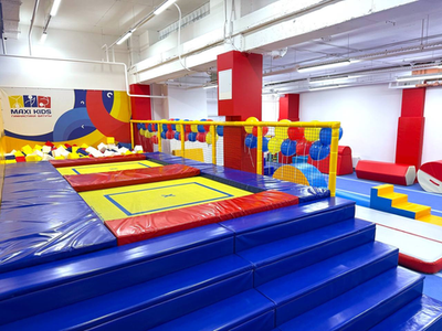 Маты обкладочные для батутных парков - "Стандартные" - ППЭ+НПЭ 10 см.