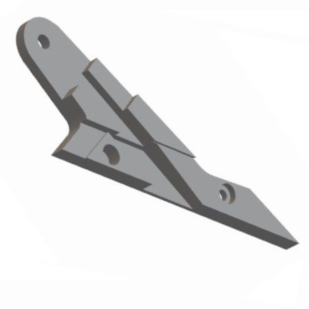 Кронштейн крепления фары для Opel Astra H 2006-2014г