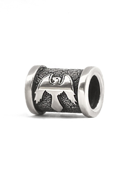 Шарм Ворон из серебра