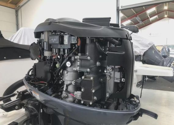 4х-тактный лодочный мотор YAMAHA F130AETL Б/У