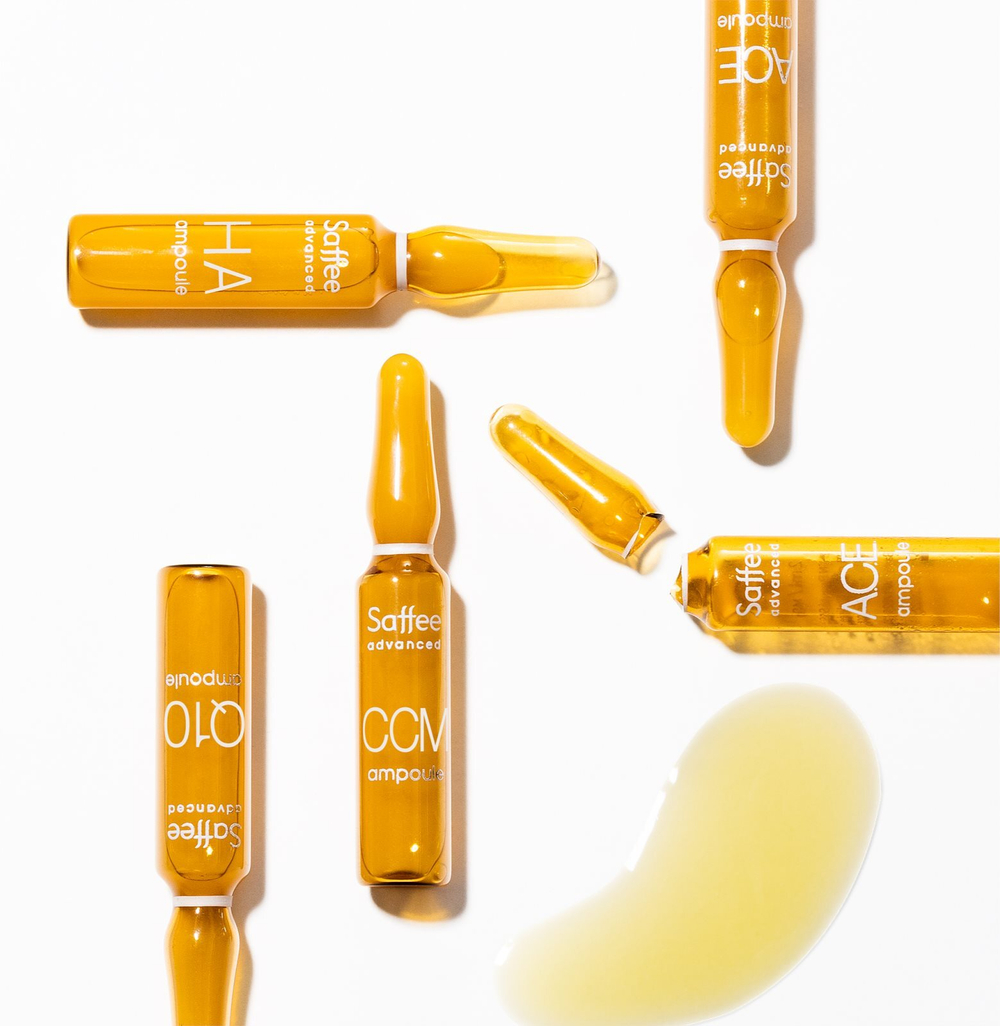 Saffee Advanced Curcumin Ampoules – 3x Intensive Anti-oxidant Care - ампулы - стартовый набор для трехдневного ухода с куркумином /   / GTIN 3760275386274