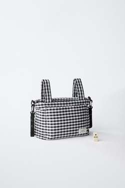 ZARA СУМКА ДЛЯ КОЛЯСКИ, ЧЕРНЫЙ