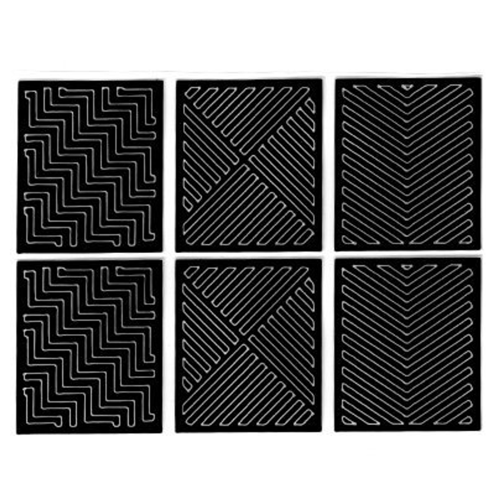 Irisk Трафарет для аэрографии и аэропуффинга №17