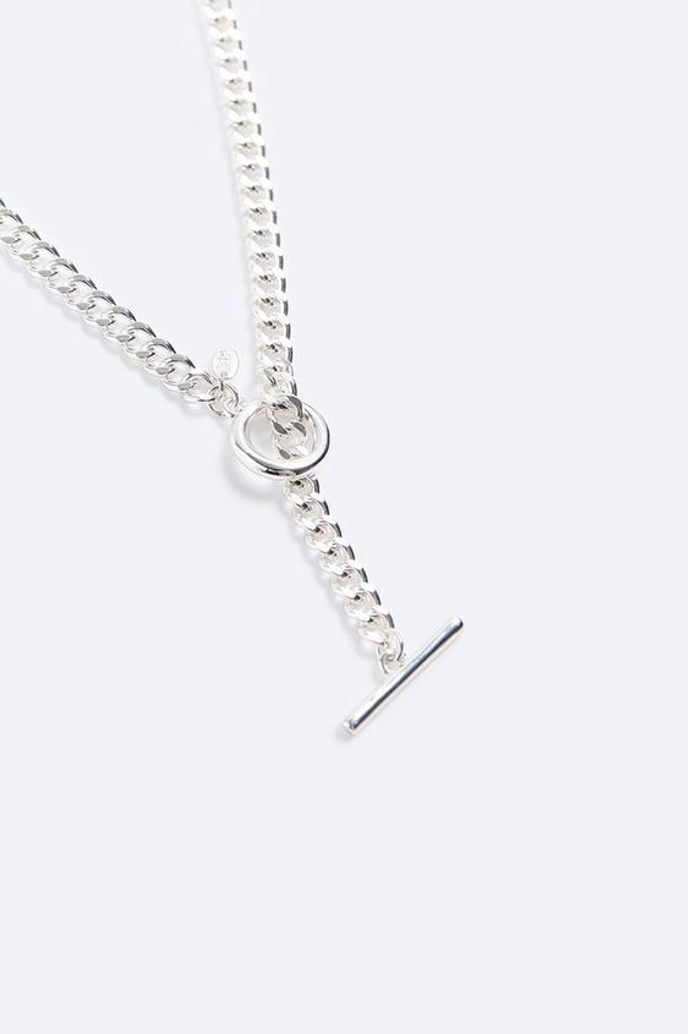 ZARA МЕТАЛЛИЧЕСКАЯ ЦЕПОЧКА, СЕРЕБРИСТЫЙ