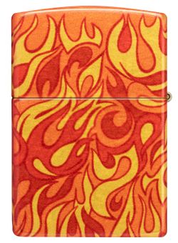 Зажигалка Zippo Fire с покрытием 540 Tumbled Brass (48981) 7