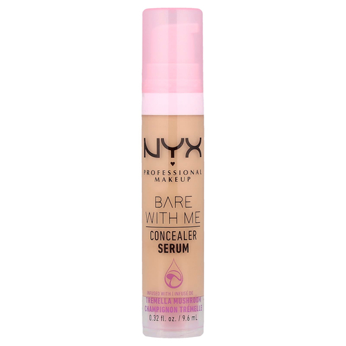 NYX Professional Makeup, Bare With Me, консилер-сыворотка, 03 ваниль, 9,6 мл (0,32 жидк. Унции)
