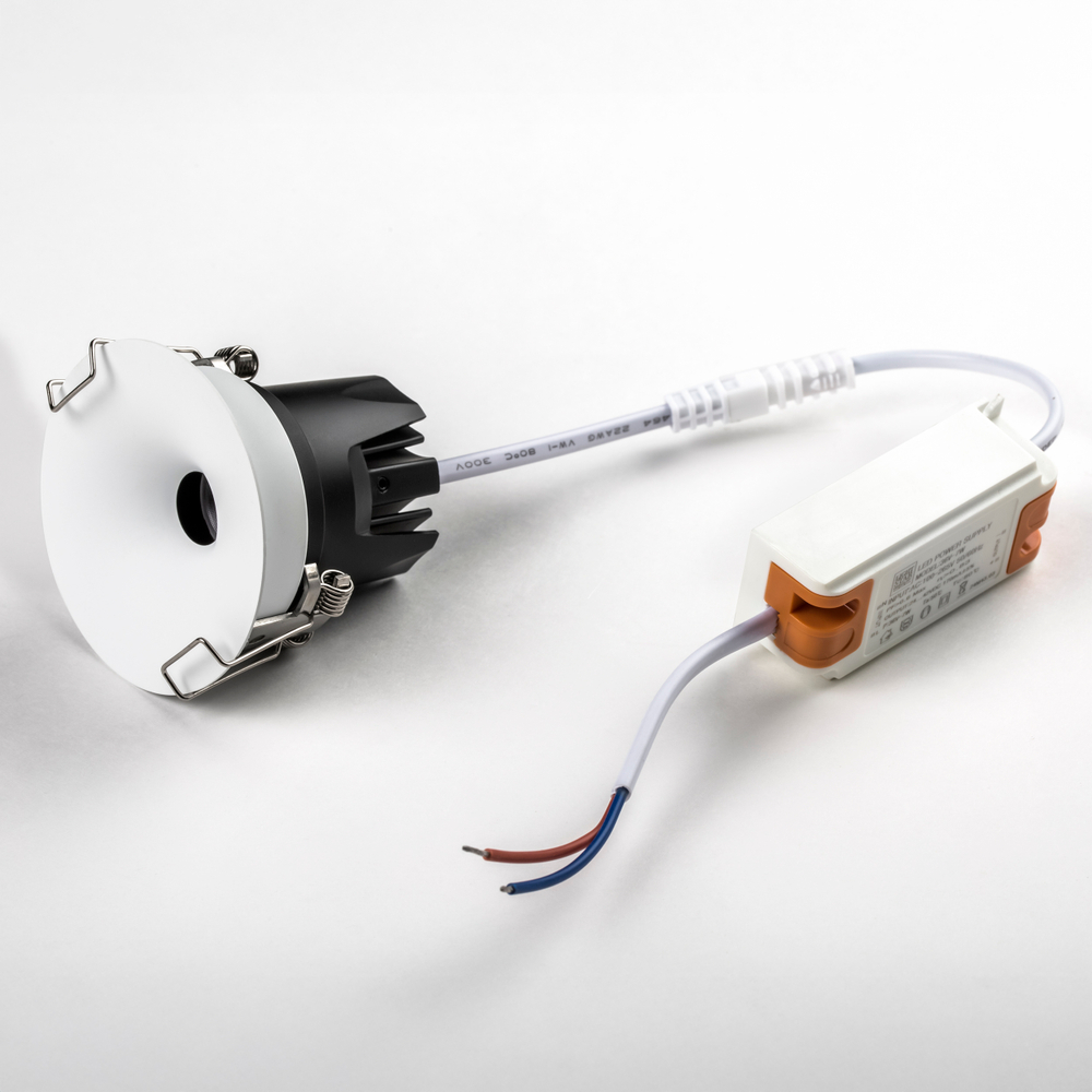 074146 Светильник SPIRA LED 7W 490LM 24G БЕЛЫЙ 4000K