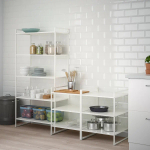 Открытый шкаф - JONAXEL IKEA/ЙОНАКСЕЛЬ ИКЕА, 51х160х162 см, белый