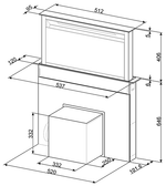 Вытяжка Smeg KDD60VXE-2