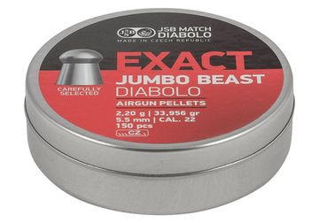 Пули JSB Exact Jumbo Beast 2,2 г. 5,52 мм. (150 шт.)