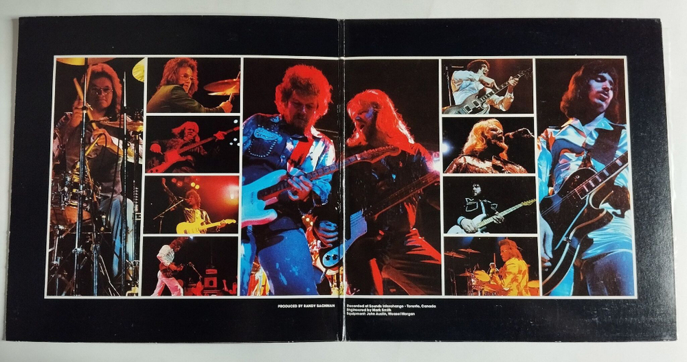 Винтажная виниловая пластинка LP Bachman Turner Overdrive Four Wheel Drive (USA 1975)