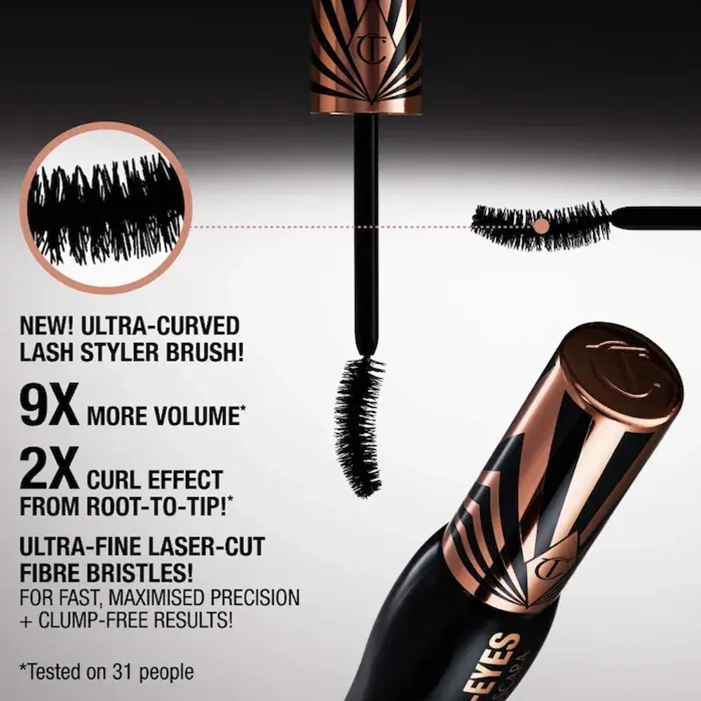 Charlotte Tilbury Exaggereyes Volume Mascara - Black 10ml