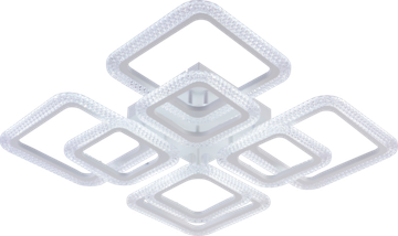 Потолочный светодиодный светильник LED 168W 3000К-6000K 8491/4+4B WHT (МАРКЕТ) белый Profit Light