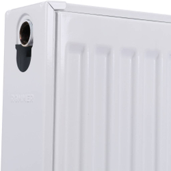 ROMMER 22/300/1000 радиатор стальной панельный боковое подключение Compact (цвет RAL 9016)