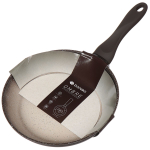 Сковорода алюминий, 24 см, антиприг, Daniks, Омбре, FPW-24-SM-AMBR-BLK, индукц