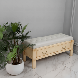 Банкетка Лотос 3 Айвори