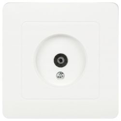 Розетка Intro Style 7-301-01 TV одиночная, IP20, СУ, белый | Intro